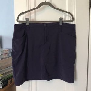 Eddie Bauer Horizon Skort -size 16 Purple (plum)
